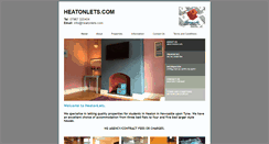 Desktop Screenshot of heatonlets.com